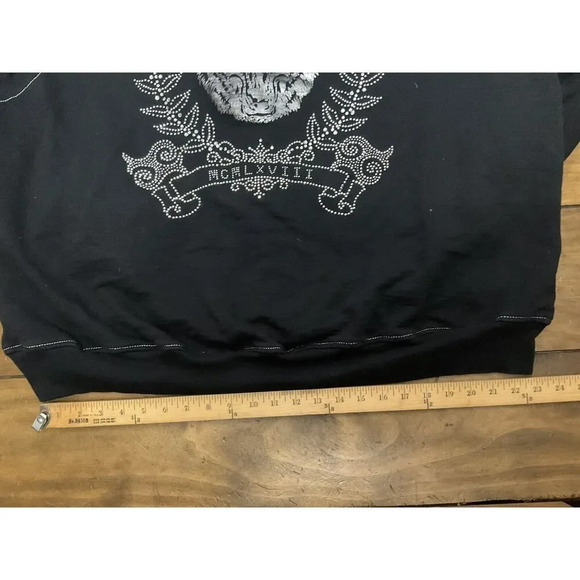 LL Cool J/Todd Smith Black Silver "MCMLXVIII" Hoodie Size XXL - Picture 13 of 16